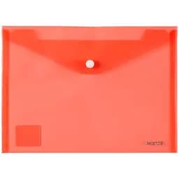 Набор папок A5 Axent на кнопке 12 шт. красные (1522-24-A)