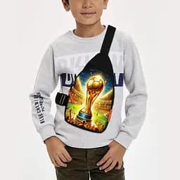 Сумка через плечо детская Футбол  29х17 см сумка слинг для мальчика (02244)