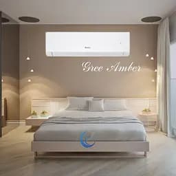 Кондиціонер до 70 м² Gree для дому з Wi-Fi Amber DCI R32 з енергоефективністю A+++ GWH 24YE-S6DBA2A - мініатюра 2