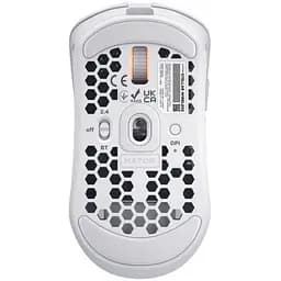 Комп'ютерна мишка Hator Stellar Wireless/Bluetooth/USB White (HTM651) - мініатюра 5
