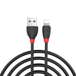 Кабель Hoco X27 - USB - lightning 1 м черный