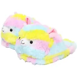 Тапочки Райдужна лама Альпака 013