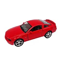 Инерционная машинка FORD MUSTANG GT 2006 Kinsmart КТ5091, 1:42 Красный