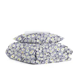 Дитяча постільна білизна в ліжечко CHAMOMILE, сірий (Daisy_White01_140)