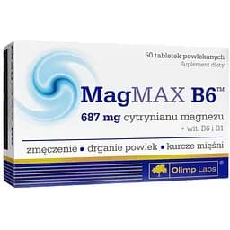 Вітаміни та мінерали Olimp Mag MAX B6, 50 таблеток