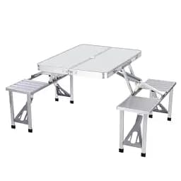 Стіл-трансформер Lugi для кемпінгу алюмінієвий G03-2