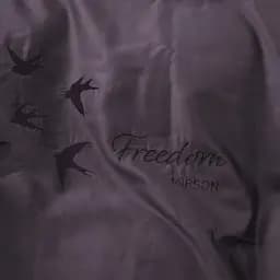 Наволочка MirSon Сатин Elit 0231 Excalibur Freedom 40х40 см темно-фіолетова (2200010538564) - мініатюра 3
