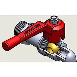 Кран Selba кульовий для поливу 1/2″ SL1583 Antifrost - мініатюра 4