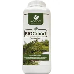 Гранулированное минеральное удобрение Agro-x BIOGrand БИОГранд для хвойных растений от пожелтения 1 кг (47935)