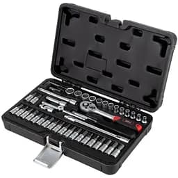 Набор торцевых насадок и бит Ultra 1/4" 46 шт CrV Taiwan (6003162)