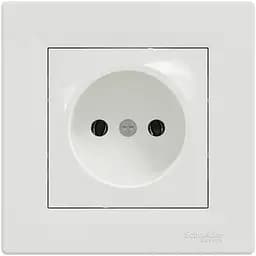 Розетка Schneider Electric ASFORA без заземлення біла (EPH3000121)