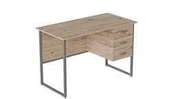 Комп'ютерний стіл Ferrum-decor Гаррі 75x140x60 сірий ДСП Дуб Сан-Марино 32мм (FRD-101469)