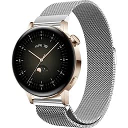 Ремінець 20 мм міланська петля BeWatch для Huawei Watch GT3 42mm Срібний (1010205.6U)