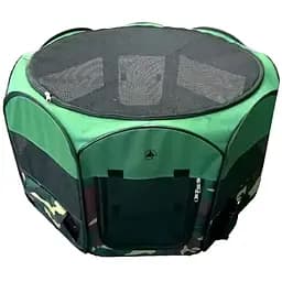 Манеж-намет для тварин Croci Fence Fast & Easy 116х116х71 см зелений (C2058797)