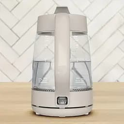 Tefal Електрочайник Tefal Morning Glass Kettle, 1.7л, скло, з підсвіткою, бежевий - мініатюра 8