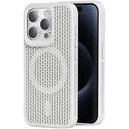 Класичний чохол AeroCool TPU PC MagSafe Apple iPhone 14 Pro Max White