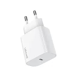 МЗП USAMS US-CC226 T65 PD20W TYPE-C Fast Charger (EU) White