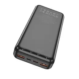 УМБ - зовнішній акумулятор Hoco J108A Universe 22.5W fully compatible 20000mAh чорний - мініатюра 2