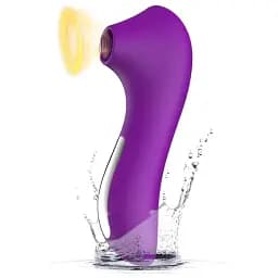 Вакуумний стимулятор клітора I’MCUM Purple Pulse 10 режимів стимуляції Фіолетовий (IM-KXY221)