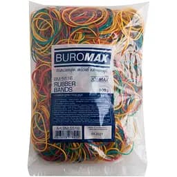 Гумки для грошей Buromax Jobmax 500 г асорті (BM.5516)