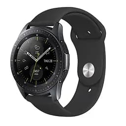 Універсальний ремінець Silicone Band для Samsung Watch 22mm Black [36038] - мініатюра 2