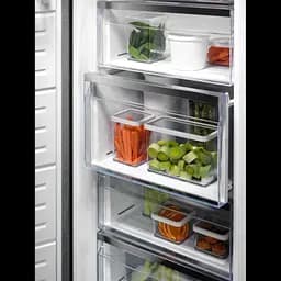 Морозильна камера Electrolux 186x60х65, 278л, E, NF, інв., нерж - мініатюра 4