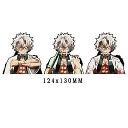 Голографічна наклейка Клинок, що розсікає демонів Санемі Demon Slayer Sanemi