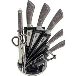 Набір ножів з підставкою 9 шт. Marble (NS44SETKN)