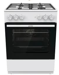 Плита комбінована Gorenje GK6A40WFFM (чавунні решітки, гриль, конвекція)