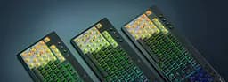 Razer Клавіатура механічна BlackWidow V4 Low-profile HyperSpeed, 104key, Green Switch, USB-A/WL/BT, EN, RGB, чорний - мініатюра 6