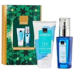 Подарунковий набір Avon Anew Зволоження та пружність у подарунковій упаковці (158511222)