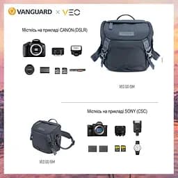 Сумка Vanguard VEO GO 15M Black (VEO GO 15M BK) - мініатюра 6