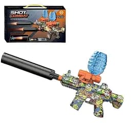 Іграшковий автомат з орбізами, працює від акумулятора, з глушником. Різнокольоровий