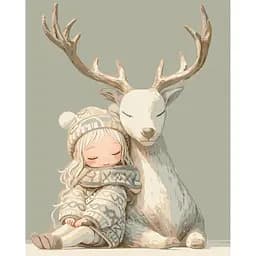 Картина по номерам "Рядом с другом" 10152-AC 40х50 см