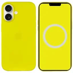 Чохол Epik Silicone case AAA with Magsafe and Animation button для Apple iPhone 16, 6.1 Star Fruit