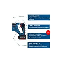 Шабельна пила Bosch GSA 185-LI, 18 В, пропил 230мм, хід 28мм (без АКБ та ЗП) (0.601.6C0.020) - мініатюра 11