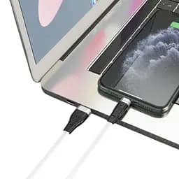 Кабель силиконовый Hoco X53 Angel USB - Lightning белый