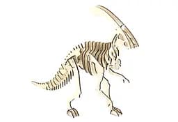 Дерев'яний конструктор "Паразауролоф" 35 деталей