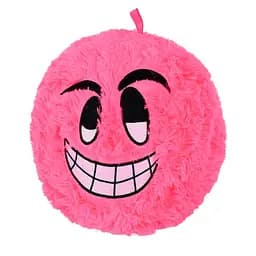 М'яка іграшка м'яч-Смайл Bambi FG240408053A розмір 25 см Рожевий