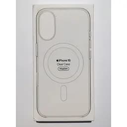 Оригинальный прозрачный чехол Apple Clear Case with MagSafe для Iphone 16 (6.1") Clear MA6A4ZM/A