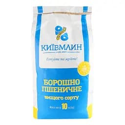 Борошно пшеничне Київмлин вищого сорту 10 кг - мініатюра 3