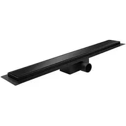 Душевый канал Koer FD08-70x800-Glass Black со стеклянной панелью KR5142