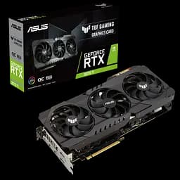 Видеокарта GeForce RTX 3070 Ti 8GB Asus TUF Gaming OC (TUF-RTX3070TI-O8G-GAMING) Б/У