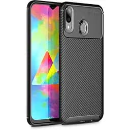 Чохол-накладка Toto TPU Carbon Fiber 1.5 mm Case Samsung Galaxy M20 Black - мініатюра 2