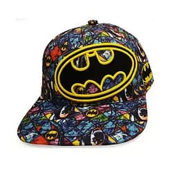 Кепка бейсболка Бетмен Batman логотип кольоровий BN