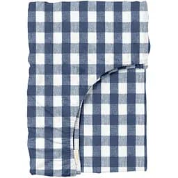 Простирадло Cosas на резинці 90х200 navy check, синій (NavyCheck_90x200x20)