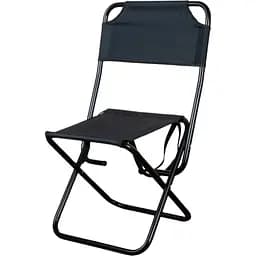 Стул раскладной NeRest NR-22 со спинкой черный