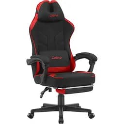 Крісло Cabro C504 Black-Red (тканина)