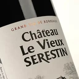 Вино Chateau Le Vieux Serestin 2014 червоне сухе 0.75 л - мініатюра 3