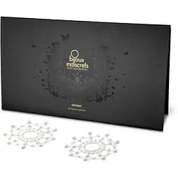 Пестис из кристаллов Bijoux Indiscrets - Mimi Pearl, украшение на грудь